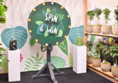 In de gezamenlijke stand was er een Spin en Win actie.